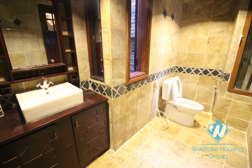 A unique villa with a luscious garden and swimming pool for rent in Tay Ho